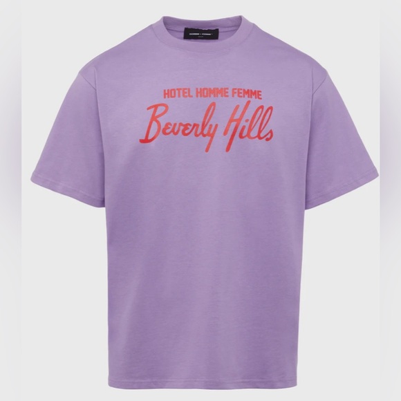 160.  Hotel Homme Femme Tee - Picture 1 of 9